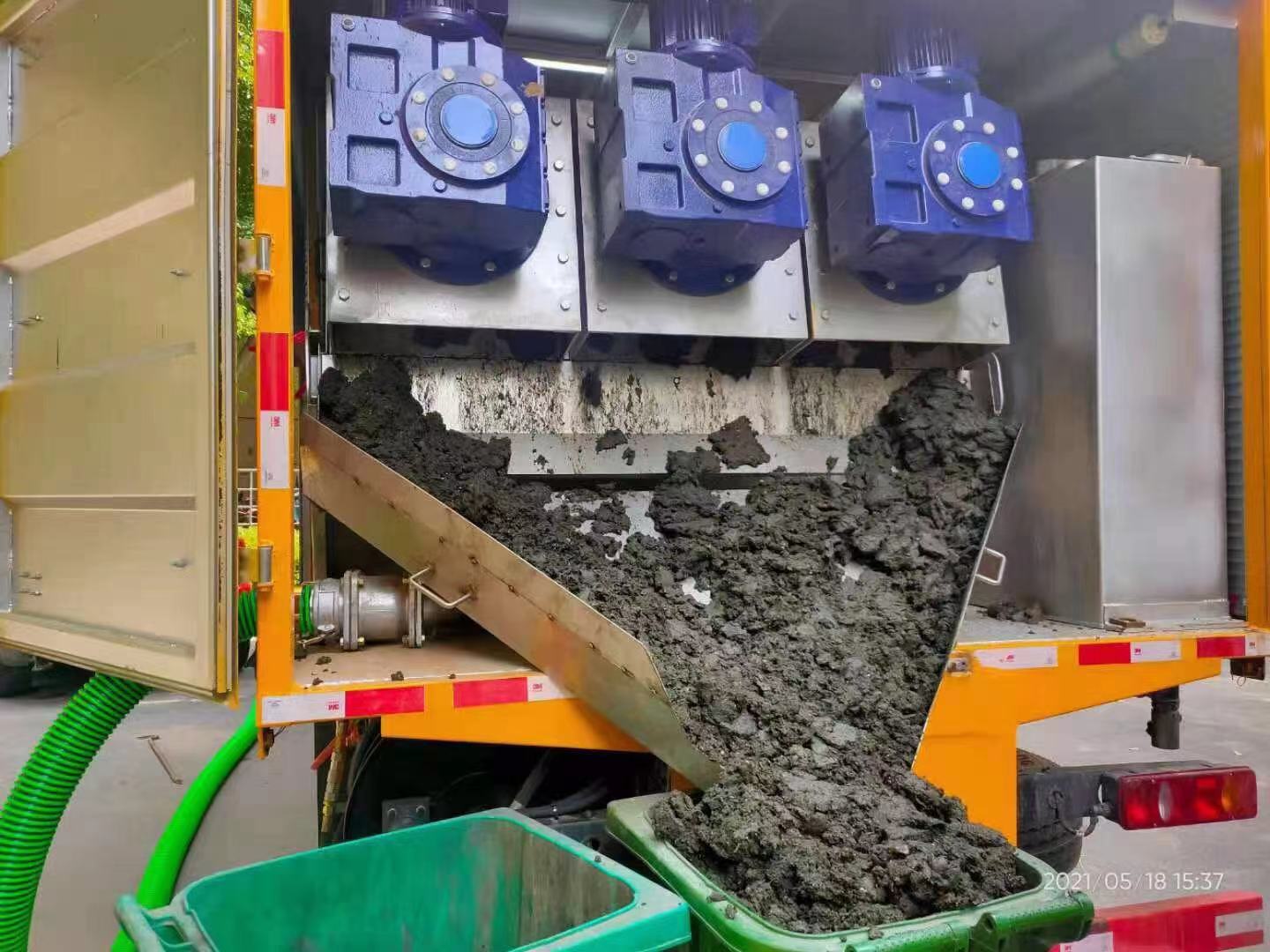 沌口化粪池清掏城市维护站-泥浆净化干湿分离处理